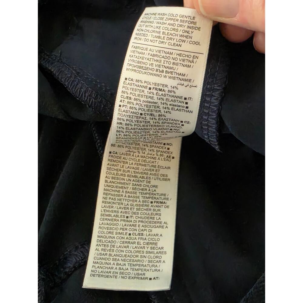 Athleta Endless High Rise Cargo Pants Size 16 Navy Stretch Utility Travel 467187 - Picture 14 of 16